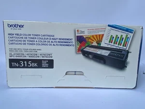 Cartuccia toner nero ad alta resa originale Brother TN‐315BK - fino a 6.000 pagine - Foto 1 di 1