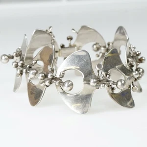 Silber Armband Skandinavien Dänemark Michelslen? Gorg Jensen? Henning Koppel? - Bild 1 von 9