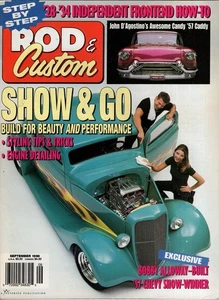 Rod & Custom September 1998 - Show & Go Built for Beauty & Performance / '34 Che - Picture 1 of 3