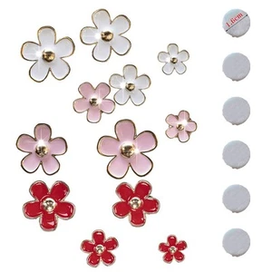 12 Daisy Flower Clips for Car Air Vents Enhance Your Vehicle with Floral Scents - Picture 1 of 9