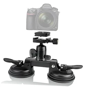 Professional Heavy Duty (20 lbs Load) DSLR Mirorrless Camera Suction Cup Car - Picture 1 of 8