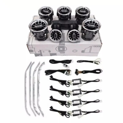 Interior Trim Set For Mercedes Benz W205 / X253 Atmosphere Ambient Light 2015+ - Image 1 of 4