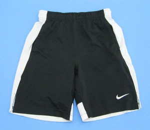 NIKE Boy's (Size Youth Medium) Black Athletic Dri-Fit Shorts Pockets Drawstring - Picture 1 of 4