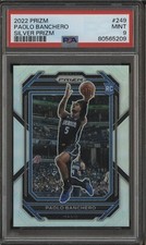 2022-23 Panini Silver Prizm #249 Paolo Banchero Magic RC Rookie PSA 9 MINT