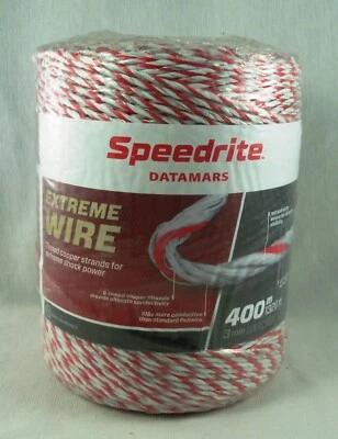 Electric Fence Wire Speedrite Extreme 1320 Ft. 400m Horses Cattle Goats Sheep - Image 1 of 4