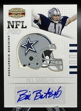 2010 Panini Bill Bates Dallas Gridiron Signatures  #28 Dallas Cowboys Card