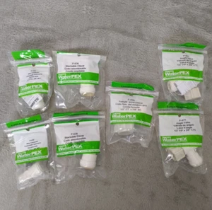 NEW 7 pc. lot Watts WaterPex P-410 , P-636 , P-639 , P-677 Plumbing connectors - Picture 1 of 10