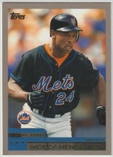 2000 Topps - RICKEY HENDERSON - #104 - New York Mets