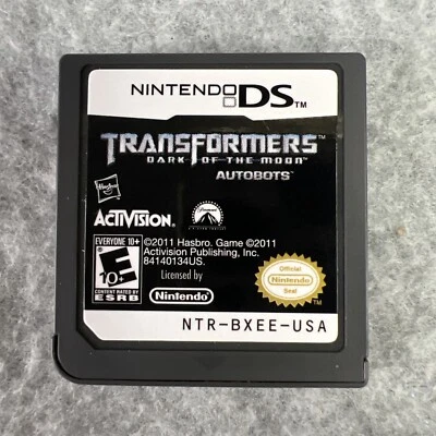 Transformers: Dark of the Moon - Autobots (Nintendo DS, 2011) Cartucho Testado - Imagem 1 de 2