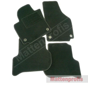 Alfombrillas profesionales de terciopelo 4 piezas para Skoda Superb II 3T desde 2008 - 2013 - Imagen 1 de 1