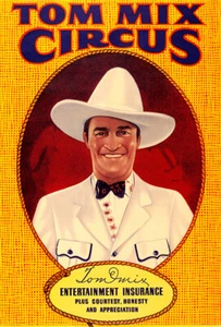 Tom Mix Circus - 1937 - imán de publicidad promocional - Imagen 1 de 2