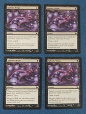 MTG 4x Aphotic Wisps x4 NM Shadowmoor Magic the Gathering Playset