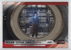 2018 Topps Star Wars: The Last Jedi Series II Rose Tico Does Her Duty #35 2k3