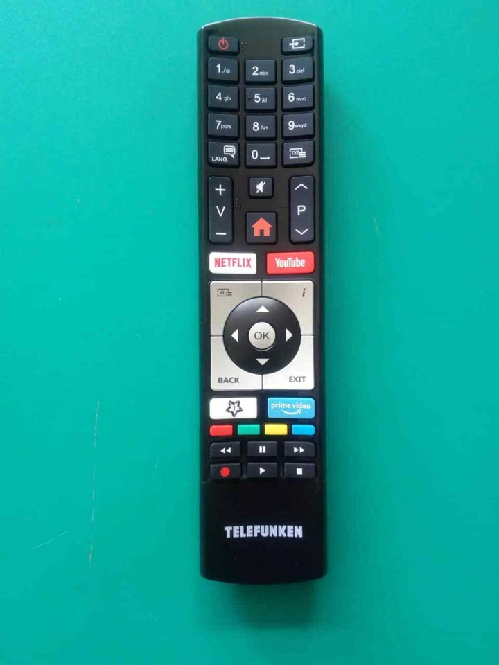 Telecomando originale smart TV Telefunken mod. TE24550B42V2D - Immagine 1 di 1