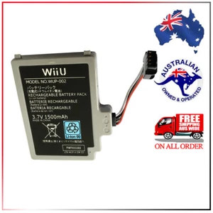 Battery 3.7V 1500mAh for Nintendo WUP-002 WUP-012 Wii U Gamepad Controller - Picture 1 of 8