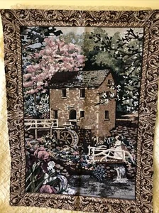 Old Mill Noble Tapestry Bride And Groom 35” X 26” - Picture 1 of 12