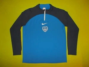 Camisa Cuello Cremallera PORTSMOUTH (L) NIKE PERFECT Camiseta Hogar Azul ENTRENAMIENTO Jersey - Imagen 1 de 5