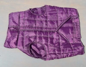DOGGIE DOWN STYLE QUILTED VEST, DICKENS’ CLOSET PETCO BRAND, SMALL/MEDIUM SIZE, - Picture 1 of 11