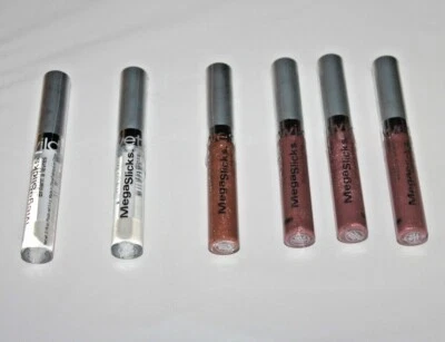 WET N WILD Mega Slicks Lip Gloss 2x#561A + 4x#581A Lot Of 6 Sealed  - Image 1 of 2