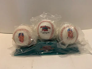 McDonald's 1997 Slugger Series Juego de 3 Pelotas de Béisbol Thome, Ramírez, Jacob's Field - Imagen 1 de 7