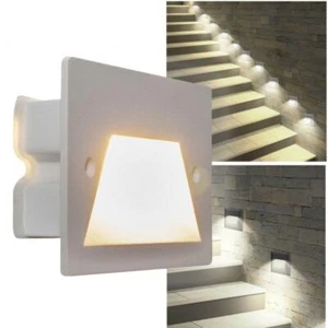 FARETTO SEGNAPASSI IP65 LED 3W INCASSO SCATOLA 503 X SCALE GIARDINO 6500K/BIANCO - Foto 1 di 6