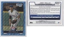 2012 Bowman Draft Chrome Draft Picks Blue Wave Refractors Joey Gallo #BDPP32
