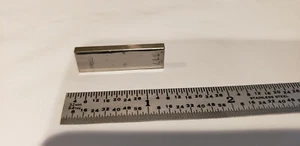 Bloque medidor de acero rectangular Fowler .117". - Imagen 1 de 3