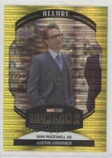 2022 Upper Deck Marvel Allure Yellow Taxi Justin Hammer Sam Rockwell as #5 4et