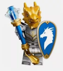 Lego Minifigure Dragonborn Paladin 71047 CMF nuovo in mano!! Dungeons & Dragons - Foto 1 di 1