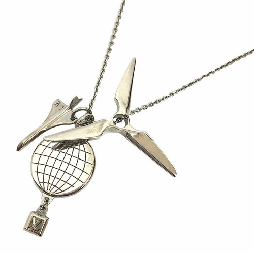 LOUIS VUITTON（LV） LOUIS VUITTON MP1362 Sky Tour 2014 Collana Ciondolo Accessorio Uomo Colore Argento