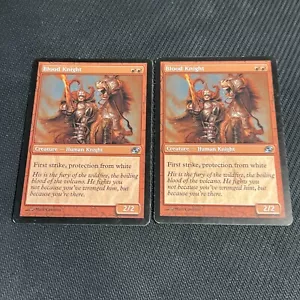 Blood Knight Magic The Gathering Mtg Planar Chaos Card 2 - Picture 1 of 4