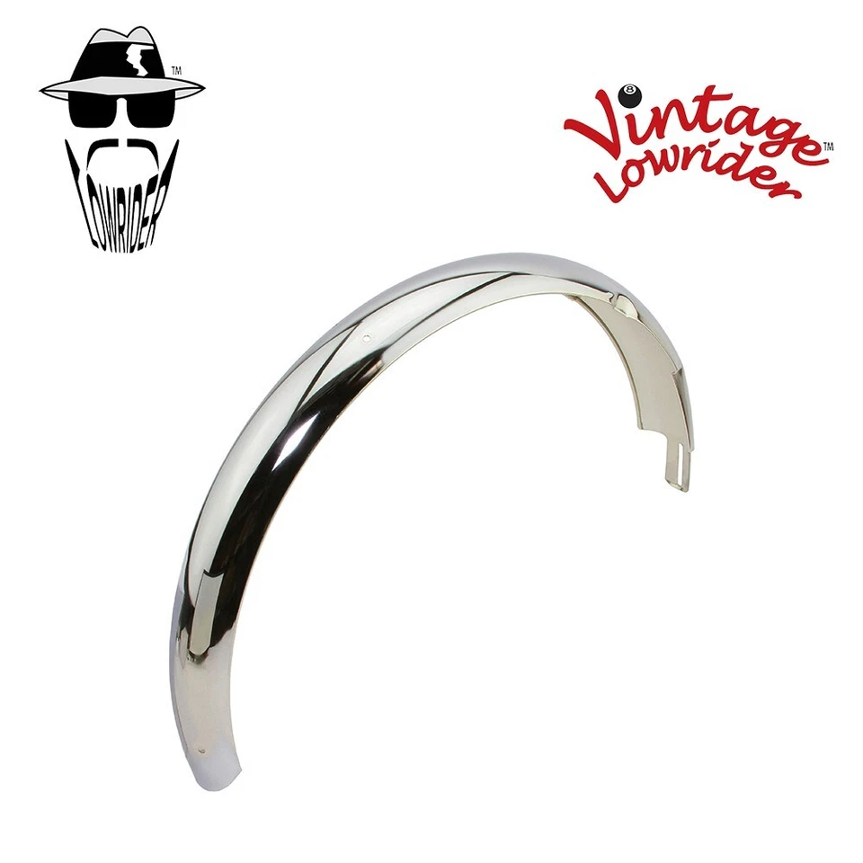 GUARDABARROS TRASERO CROMADO VINTAGE LOWRIDER 20" CLÁSICO REPUESTO BICICLETA. Foto 1 de 1