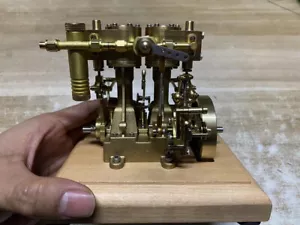 Neu Zweizylinder Dampfmaschine (M30) Modell - Bild 1 von 11