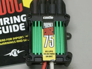 Castle Phoenix Edge 75 amp ESC Electronic Speed Control 5 amp BEC 8s max - Picture 1 of 6