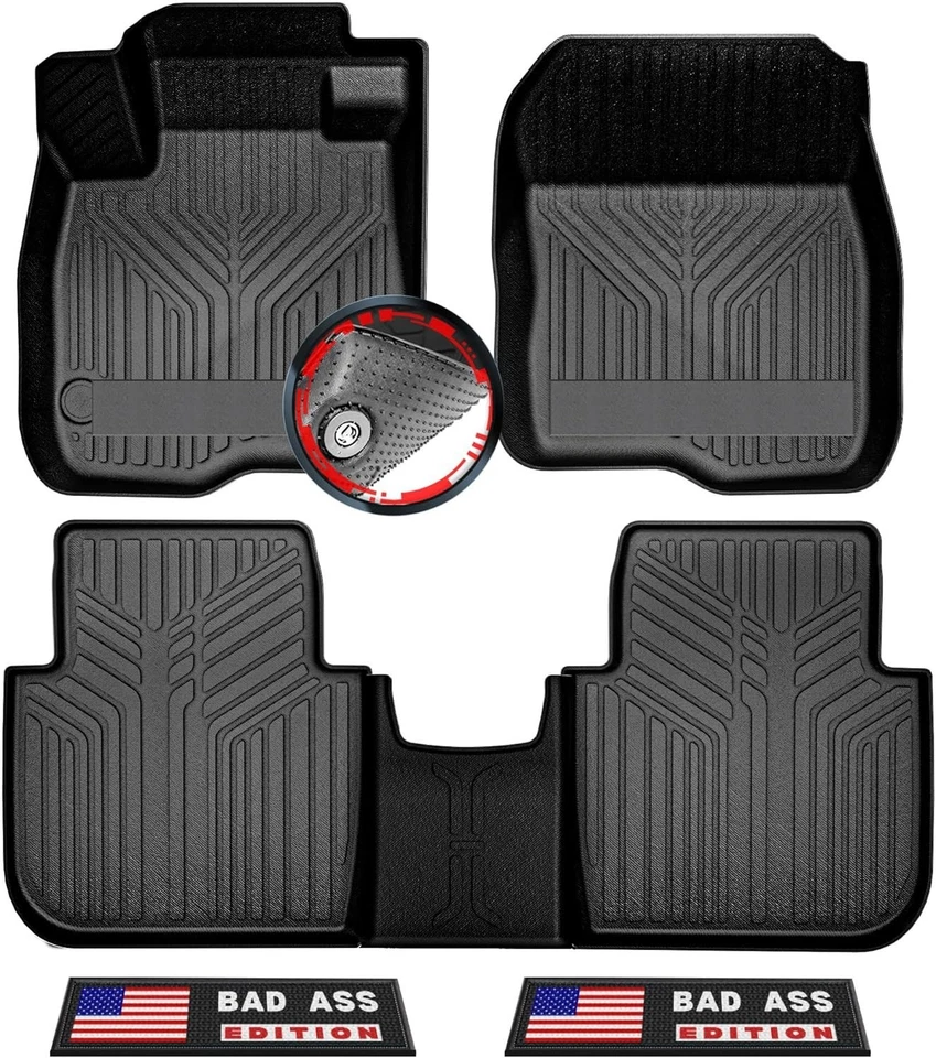 Anti-Slip All-Weather Floor Mats 5pcs Custom Fit 2023 2024 Honda CR-V (Include H - Изображение 1 из 1