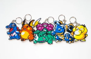 Raichu, Venusaur, Blastoise, Psyduck, Totodile, Keychain Pack. 3D Printed - Imagen 1 de 18