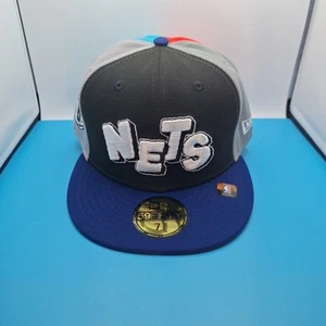 Brooklyn Nets New Era 2023/24 City Edition 59FIFTY Fitted Hat Size 7 5/8 NBA - Picture 1 of 7