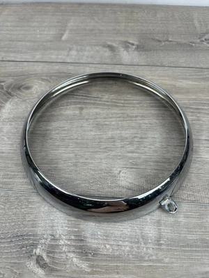 Faro Harley 93-17 Softail 7 pulgadas cromado anillo bisel genuino Foto 1 de 4