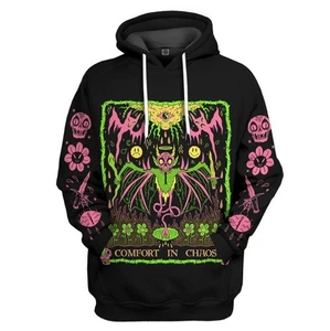 3D Comfort in Chaos Custom Hoodie - Picture 1 of 4