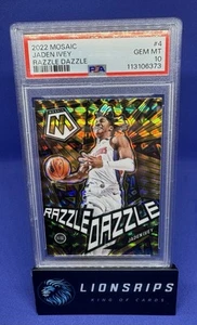 2022-23 Mosaic Jaden Ivey Razzle Dazzle SSP Case Hit Rookie RC #4 PSA 10 Pistons - Picture 1 of 2