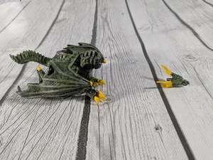 Plasma Dragons Mega Bloks Series 9 CLAWDIGGER Dragon #9537 Broken Neck Joint - Picture 1 of 13