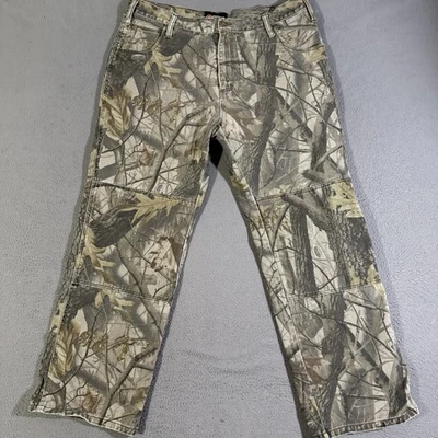 Outfitters Ridge RealTree Double Knee Camouflage Hunting Pants Size 38x30 - Image 1 of 4