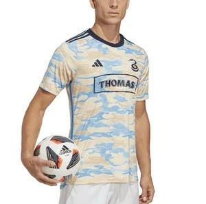 NEW Adidas Philadelphia Union Julian Carranza Away Jersey 23/24 Men's Small $220 - Picture 1 of 4