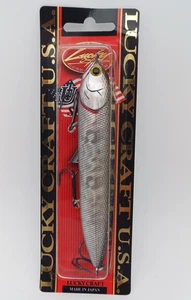 Lucky Craft Super Sammy 126 BP Golden Shiner NEW Floating Bait Lure JAPAN - Picture 1 of 4