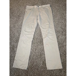 Theory khaki pants mens 34 classic preppy office business professional academia - Picture 1 of 8