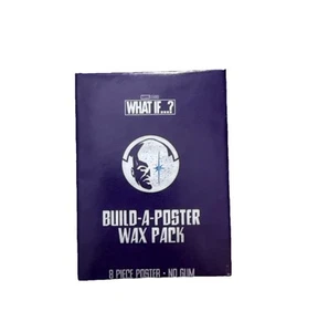 Marvel Studios What If....? Build A Poster Wax Pack Loot Crate MCU Unopened - Picture 1 of 1