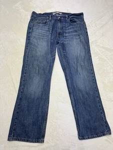 Levi’s Jeans Mens 38 Blue Denim 559 Straight Leg Baggy 38 X 30 Light Wash - Picture 1 of 12