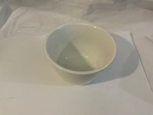 CRATE & BARREL 5.5 Inch White Porcelain Cereal Bowl MINT COND A9 - Picture 1 of 7