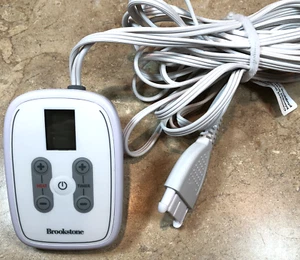 Brookstone CHF-A16-10BL Heizdecke beheizt Fernbedienung Timer Netzkabel - Bild 1 von 4