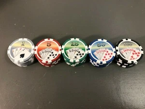 Clay Poker Chips Lot of 25 - Picture 1 of 6